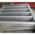 Galvanized Cattle Yard Panel 70mmx40mm Oval Rail